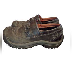 Keen  Kaci leather slip on mule, clogs Size 7.5 Outdoors Camp Hike Trail
